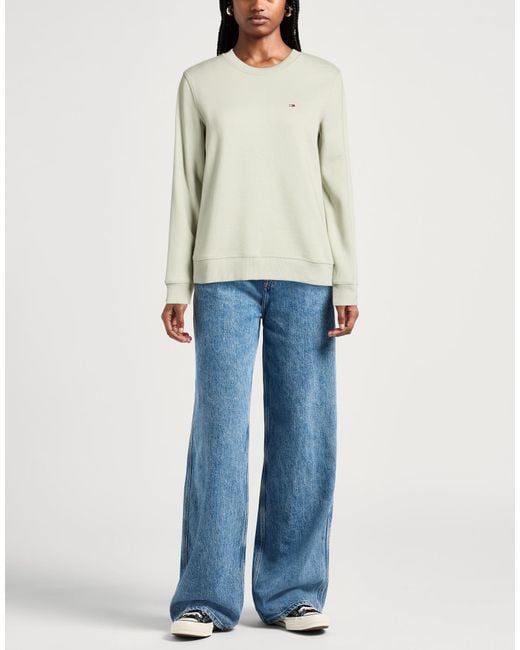 Tommy Hilfiger Natural Sweatshirt Cotton, Polyester