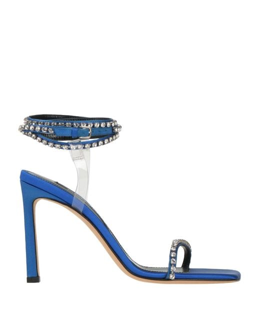 Sergio Rossi Blue Sandals