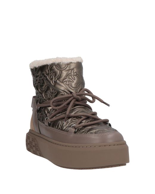 Pinko Brown Ankle Boots