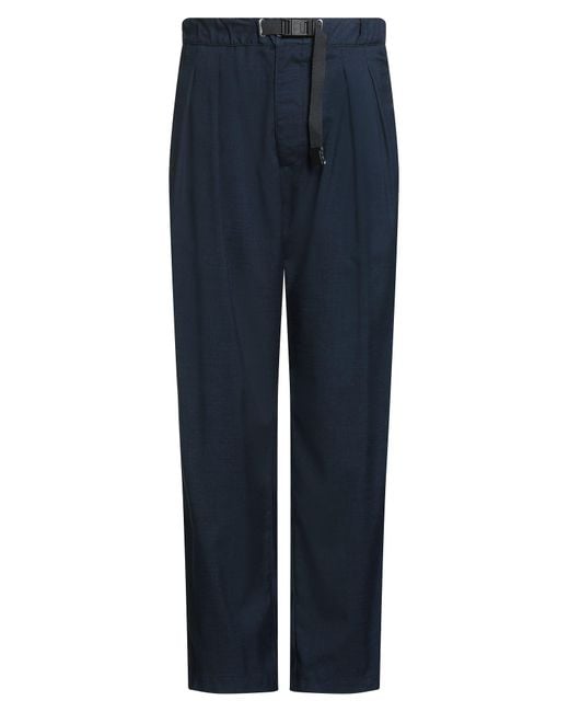 White Sand Blue Trouser for men