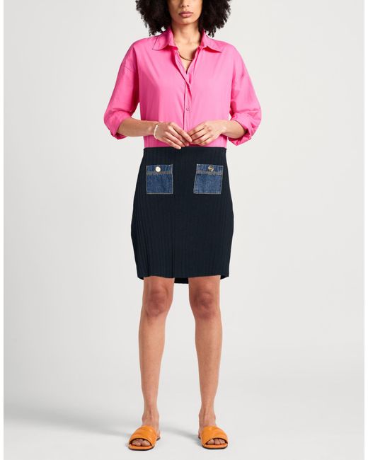 Sandro Blue Mini Skirts