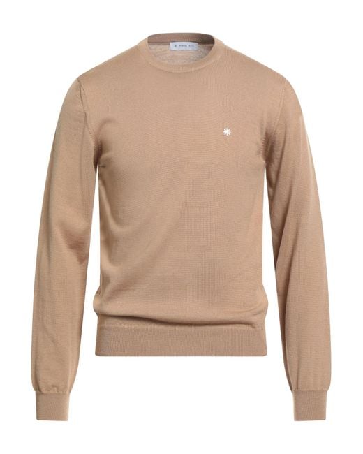 Manuel Ritz Natural Sweaters for men