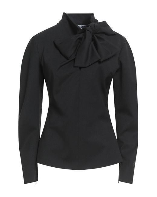MSGM Black Top Polyester, Virgin Wool, Elastane