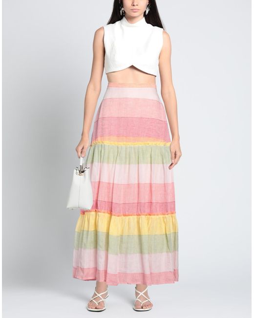 Amotea Pink Maxi Skirt