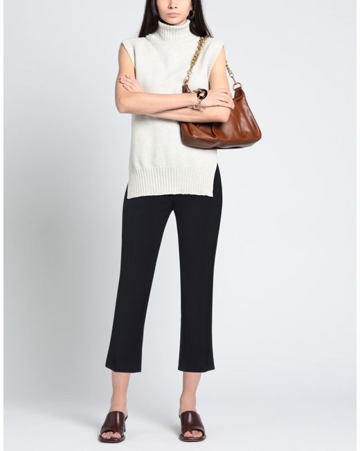 JADICTED Blue Pants Polyester, Viscose, Elastane