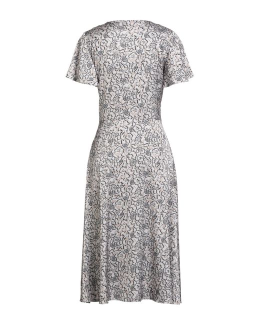 Karl Lagerfeld Gray Midi Dresses