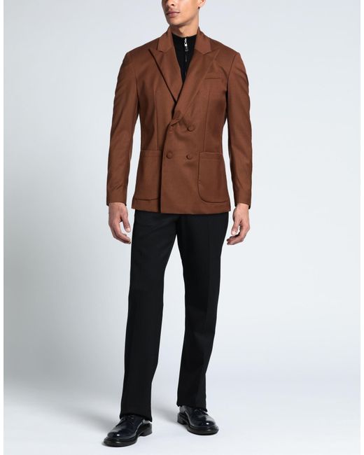 MARSĒM Brown Blazer for men