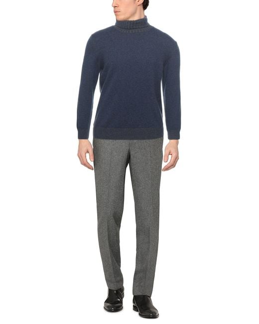 Gran Sasso Blue Turtleneck for men