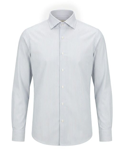 Xacus White Light Shirt Cotton for men