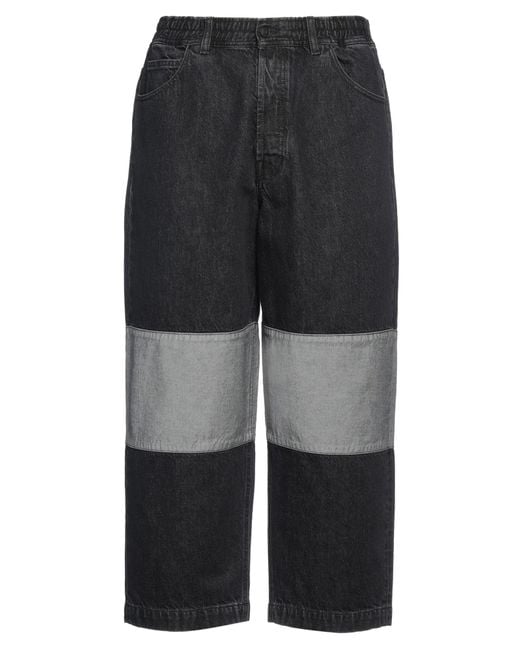 EBIT Gray Jeans Cotton for men