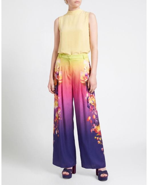 Marc Cain Purple Trouser