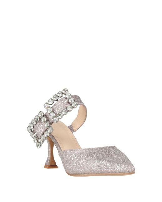 Twenty Four Haitch White Mules & Clogs