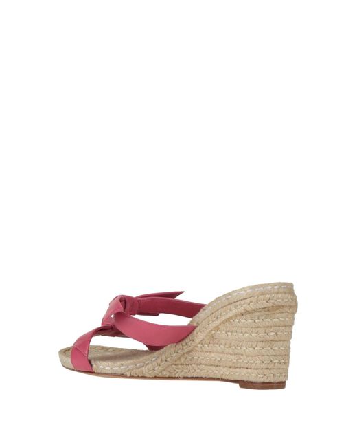 Alexandre Birman Pink Espadrilles