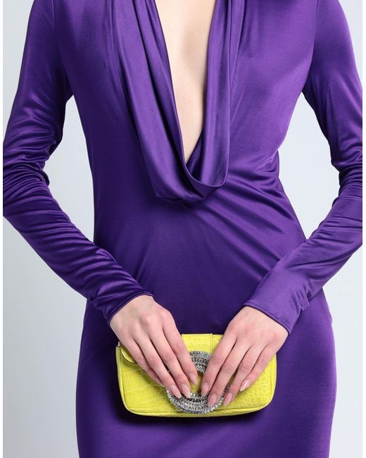 Versace Purple Maxi Dress