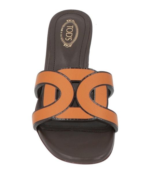 Tod's Brown Sandals