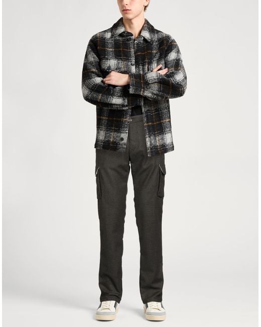 Jacob Cohen Gray Academy Pants Virgin Wool for men