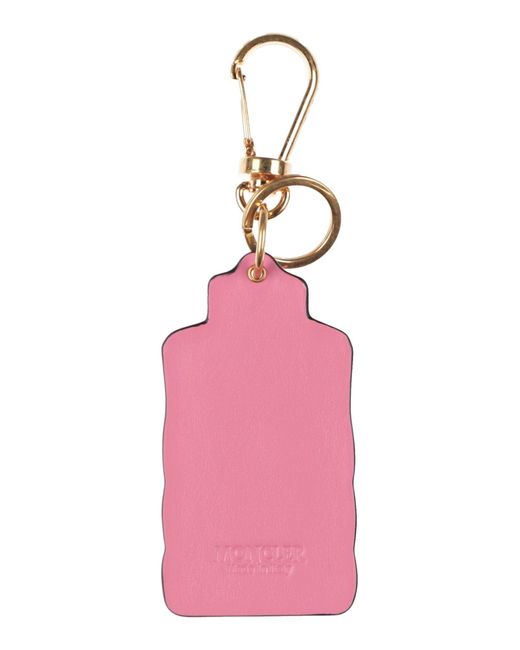 Moncler Pink Key Ring for men