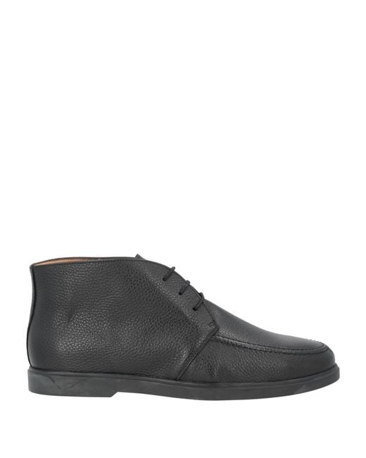 Cerruti 1881 Gray Ankle Boots for men