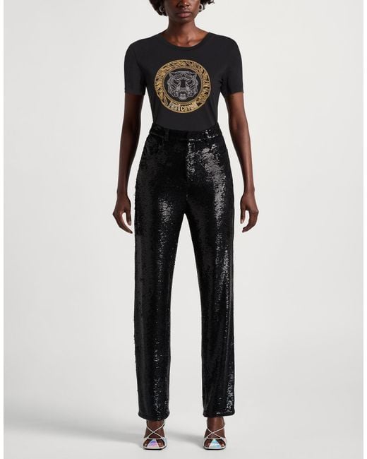 Just Cavalli Black T-Shirts