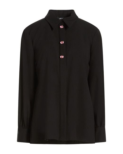 Dixie Black Shirt Polyester, Viscose, Elastane