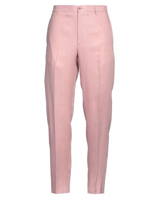 Tagliatore Pink Trouser for men
