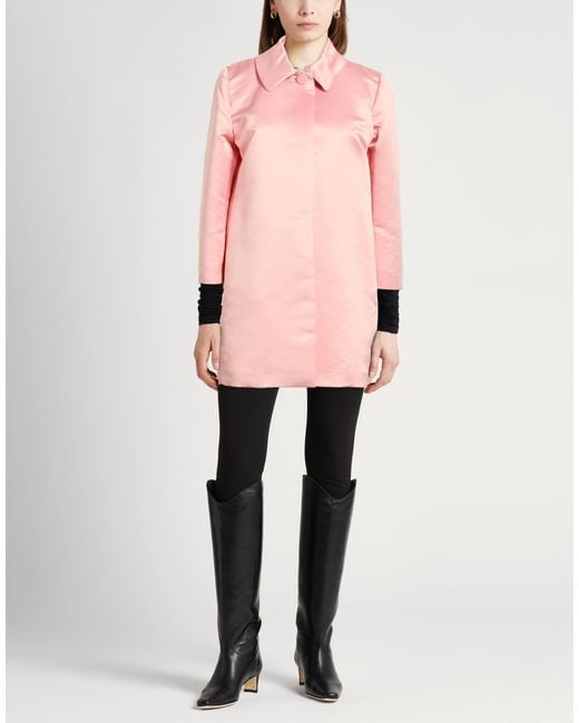 Marella Pink Overcoat & Trench Coat