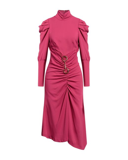 Class Roberto Cavalli Pink Midi Dress