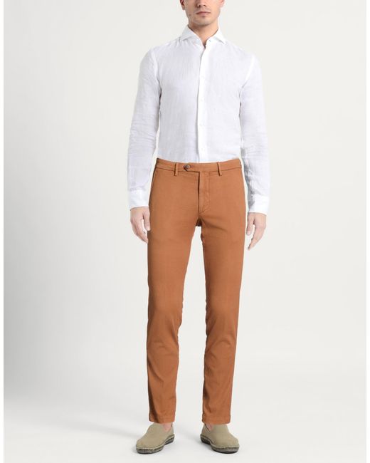 Michael Coal Brown Trouser for men