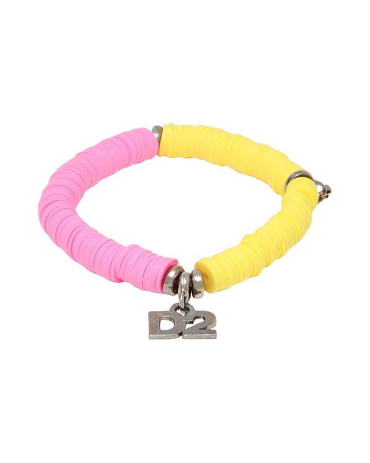 DSquared² Pink Bracelet for men