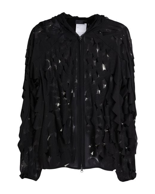 Post Archive Faction PAF Black Sweatshirt Nylon, Polyurethane, Polyester for men