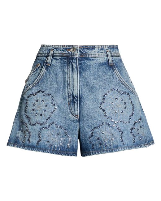 Maje Blue Denim Shorts