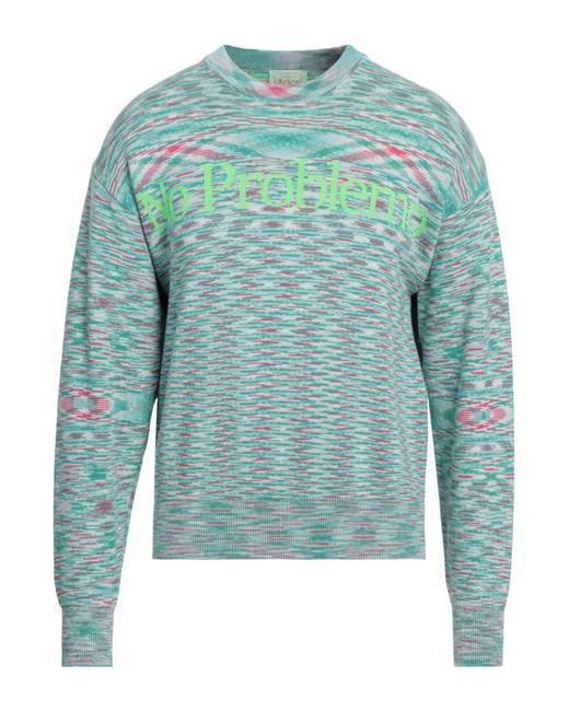 Aries Blue Sweater for men