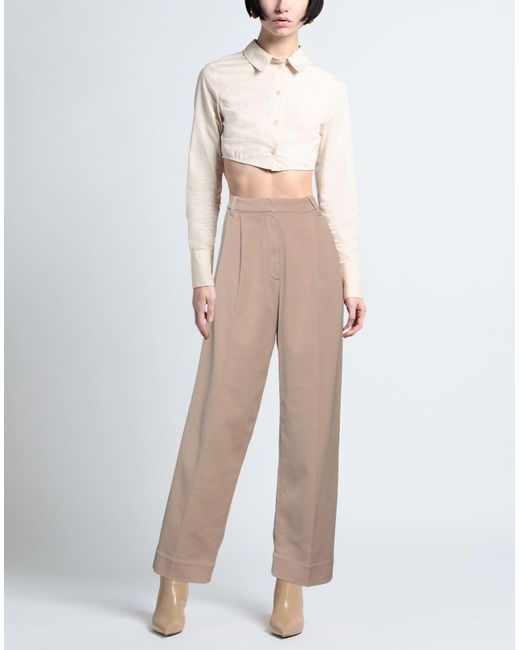 Brunello Cucinelli Natural Trouser