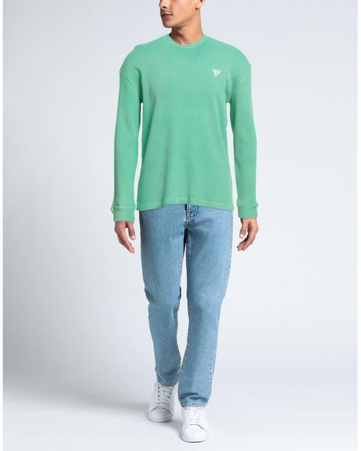 Guess Sweatshirt in Green für Herren