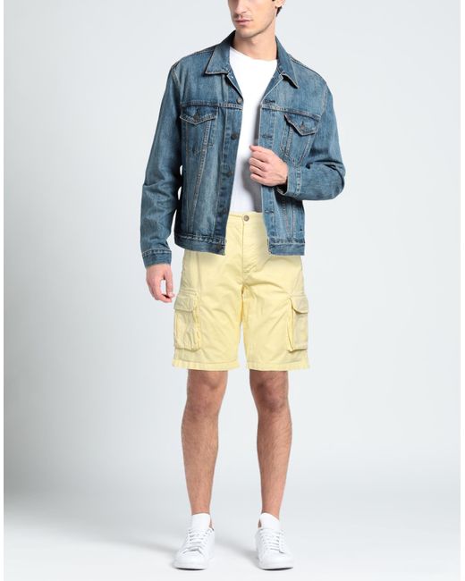 40weft Yellow Shorts & Bermuda Shorts for men