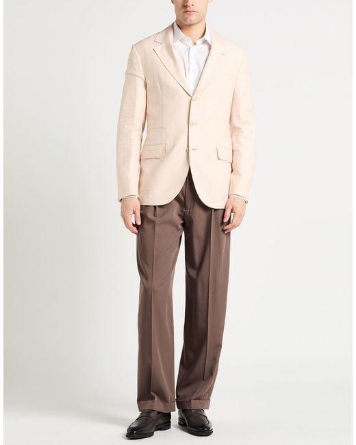 Brunello Cucinelli Natural Blazers for men