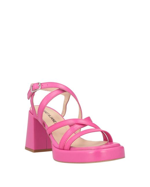 Janet & Janet Pink Sandals