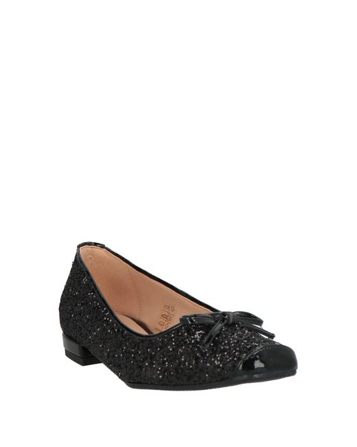 Divine Follie Black Ballet Flats