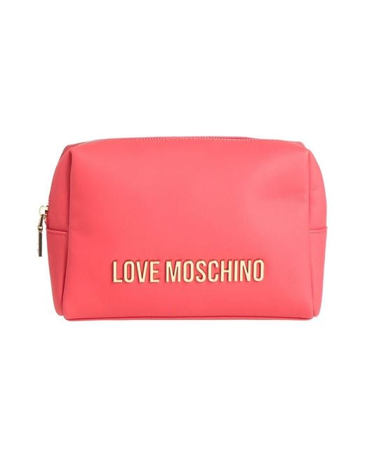 Love Moschino Red Handbags