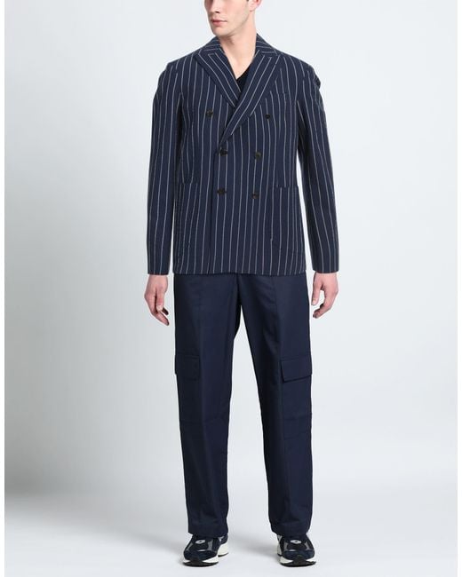 Drumohr Blue Blazer for men