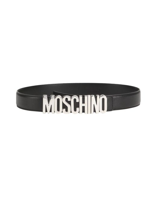 Moschino Black Belt for men