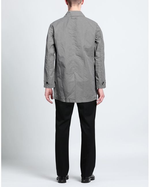 Brooksfield Gray Overcoat & Trench Coat for men