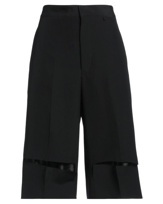 Givenchy Black Shorts & Bermuda Shorts Wool