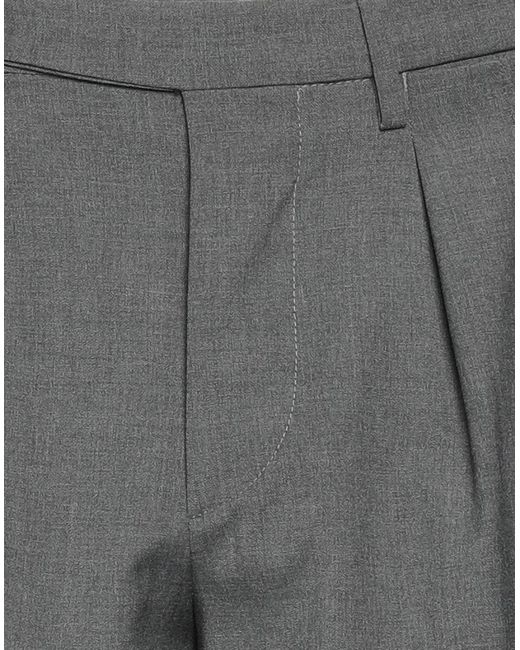 MICHELE CARBONE Gray Shorts & Bermuda Shorts for men