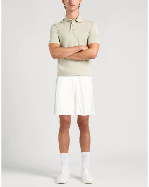 ARMANI EXCHANGE White Shorts & Bermuda Shorts for men