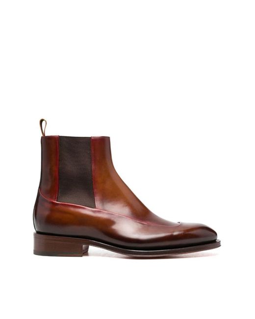 Bottines Santoni pour homme en coloris Brown