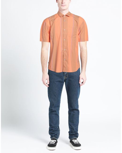 Obey Orange Shirt for men