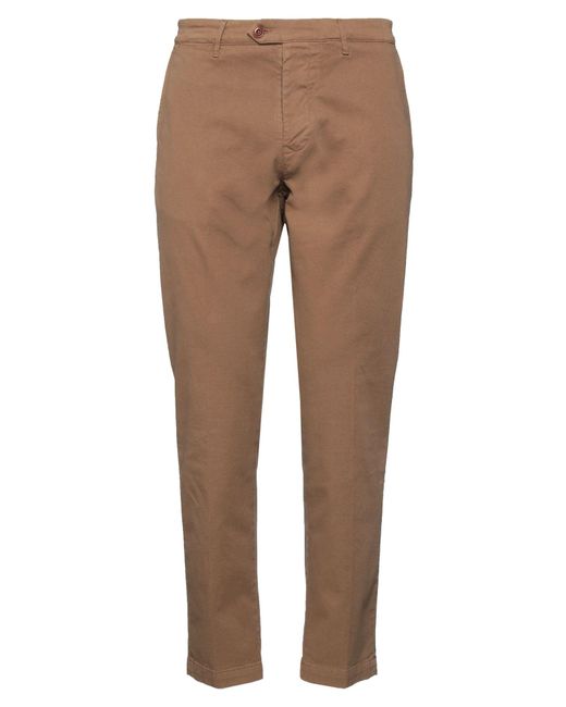 Tela Genova Brown Pants for men