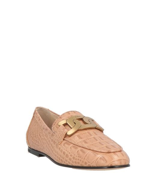 Tod's Pink Loafers