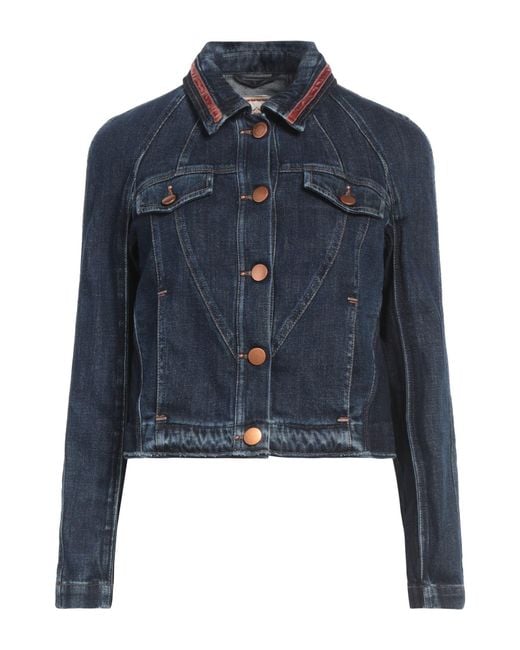High Blue Use Denim Outerwear Cotton, Elastane, Polyester